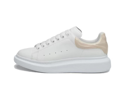Alexander Mcqueen Men's Oversized Sneaker in White/oyster