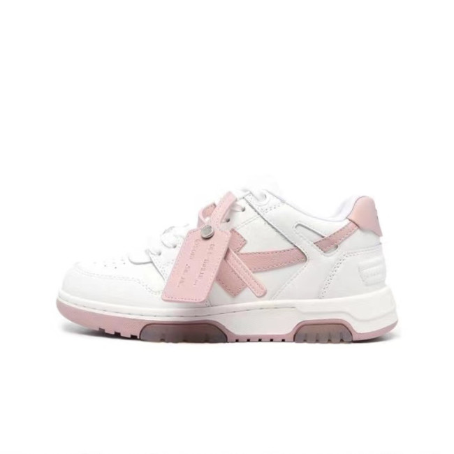Off White out of office sneaker pink