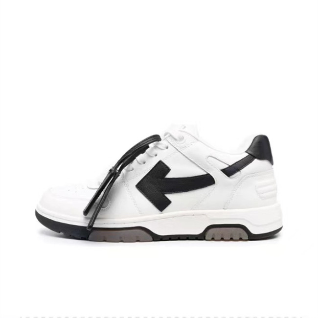 Off White out of office sneaker in white/black