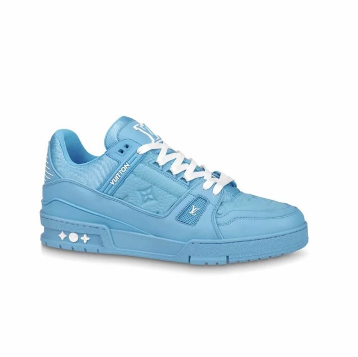 LOUIS VUITTON TRAINER SNEAKERS IN BLEU UNISEX  LSVT128