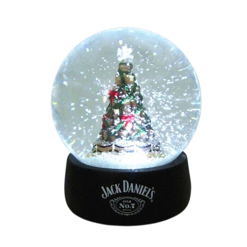 Custom Jack Daniel's Water Globe 100mm LED lit