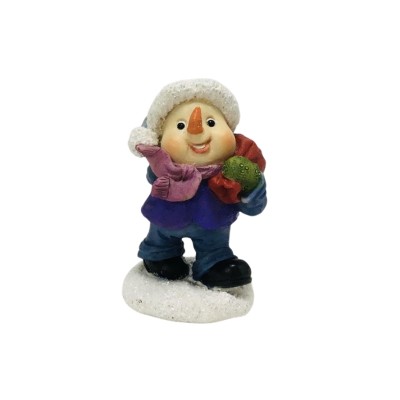 Open item for wholesale - Christmas Snowman figurine 2.5“H