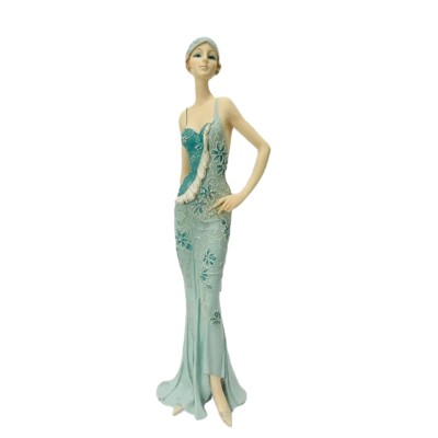 Open item - Nice detailed vintage lady figurine-15.8“H
