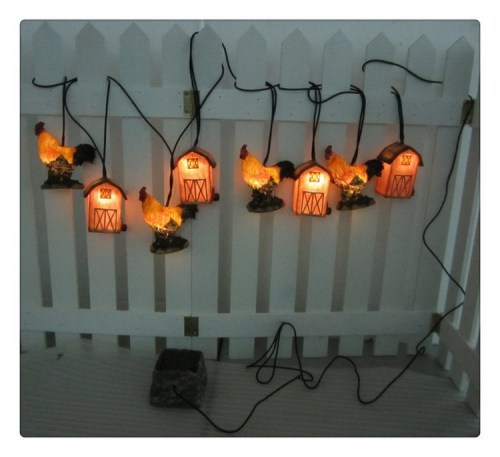 Custom Garden Fence Solar String light 157 inch length