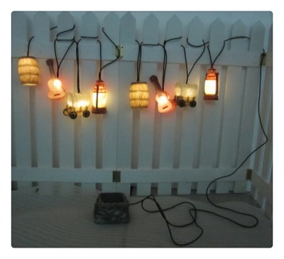 Custom Garden Fence Solar String light 157 inch length