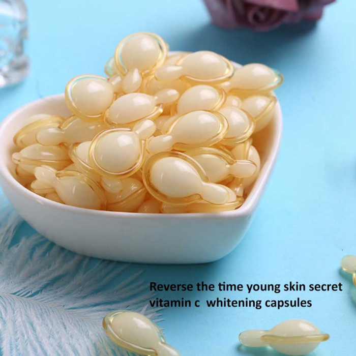 Skin Care Cpsules Custom Hyaluronic Acid Face Serum Skin Anti Wrinkle Lightening Capsules