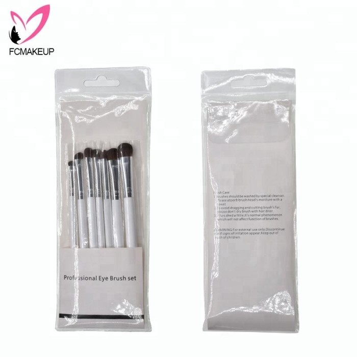 Wholesale Eye Shade Eyeshadow Smoked Pony Hair Smudge Blending Makeup Brushes Set