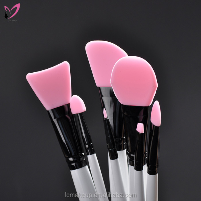 Silicone Make Up Brush 7pcs Set Beauty Tools