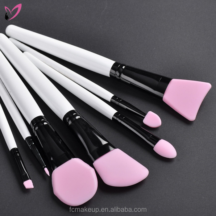 Silicone Make Up Brush 7pcs Set Beauty Tools