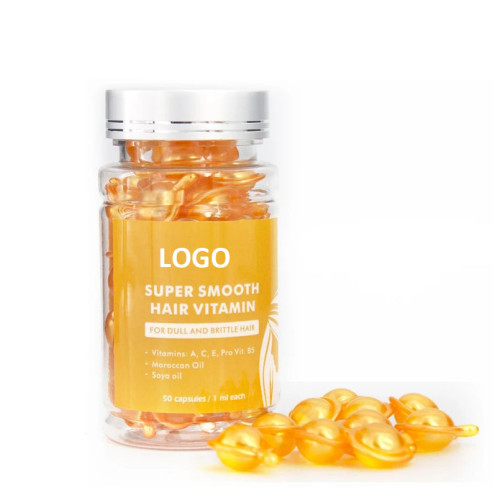 Hair Oil Capsules OEM Wholesale Custom Multi Colors Nourishing Oil -Control Hair Serum Capsule