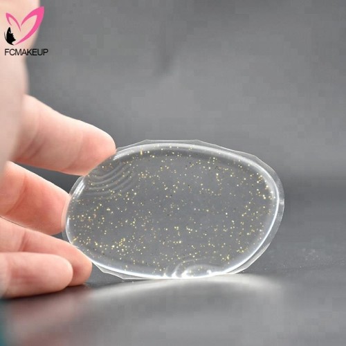 2018 Best Glitter Silicone Makeup Sponge Cosmetic Puff Foundation Blender
