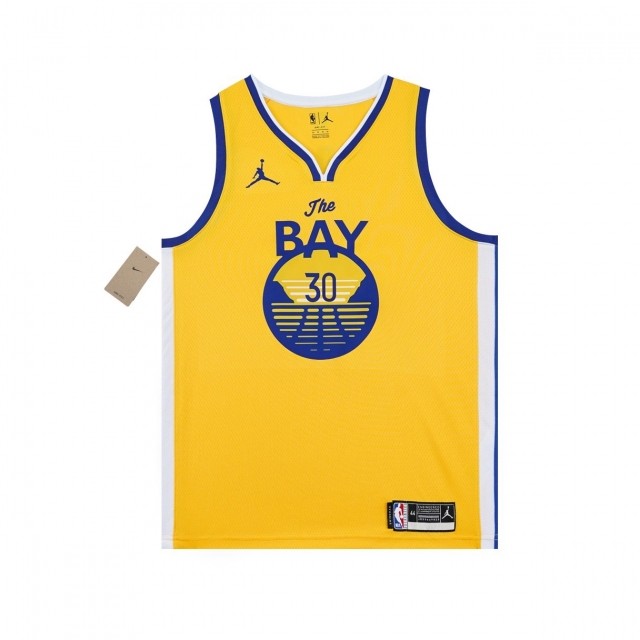 Golden State Warriors Stephen Curry  The Bay  jersey