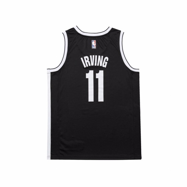 Brooklyn Nets Kyrie Irving hot pressing logo jersey black white