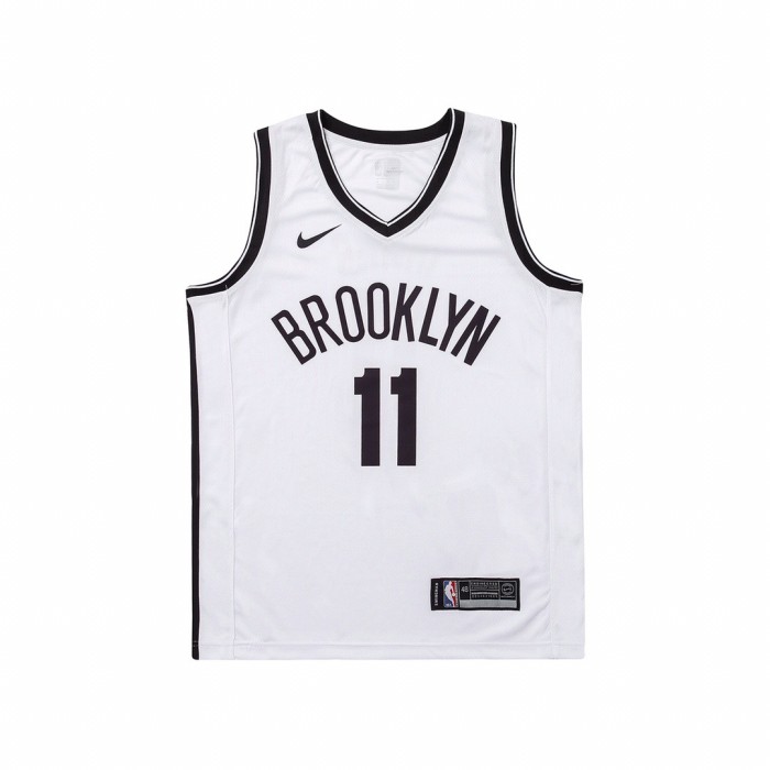 Brooklyn Nets Kyrie Irving hot pressing logo jersey black white