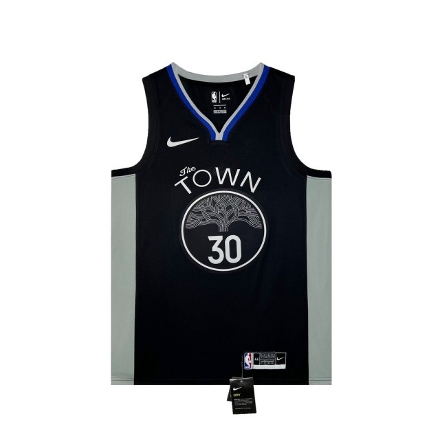 Golden State Warriors Stephen Curry city limited jersey black