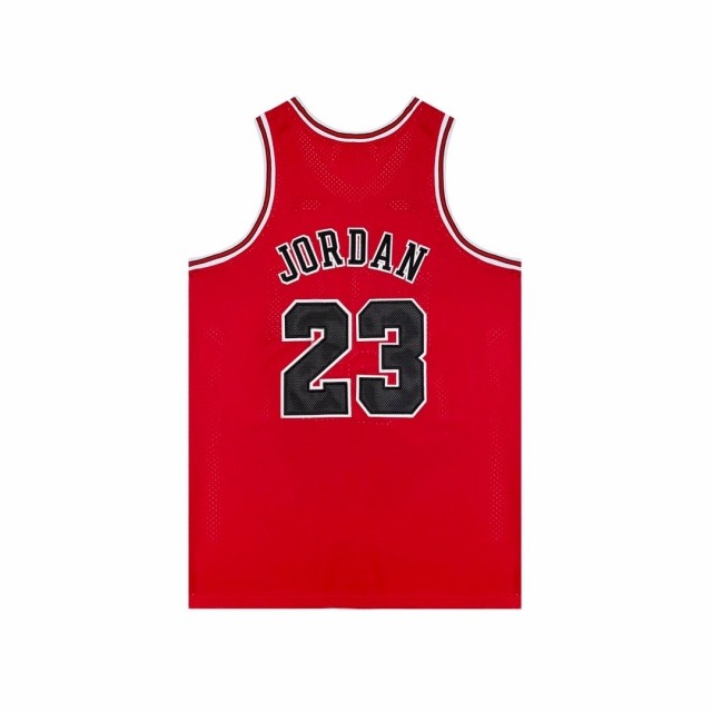 1:1 quality Mitchell & Ness Chicago Bulls MJ jersey black red
