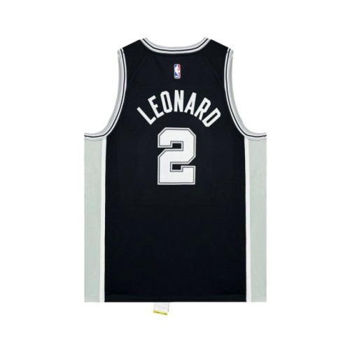 San Antonio Spurs Kawhi Leonard hot pressing logo jersey