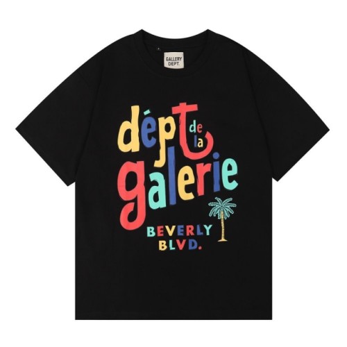 Colorful letters wash vintage style heavy tee