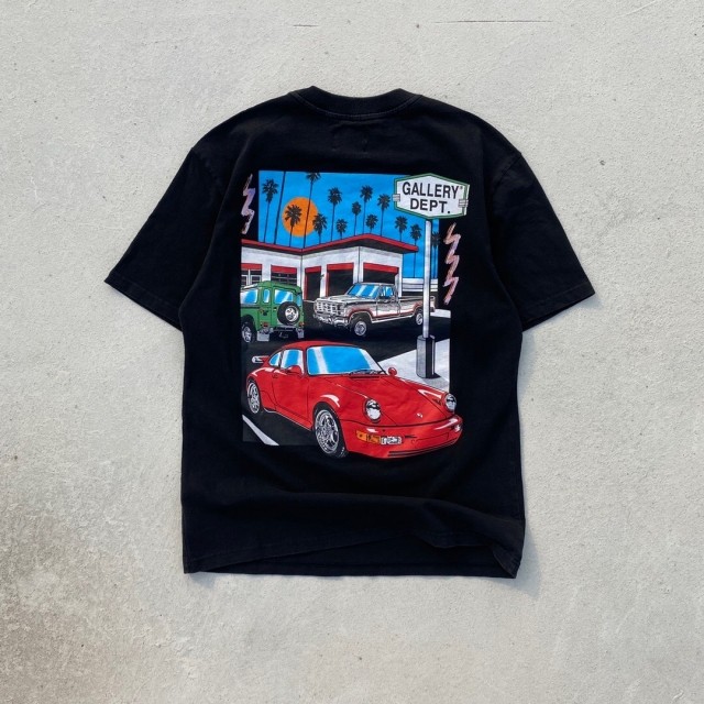 red car washed heavy tee