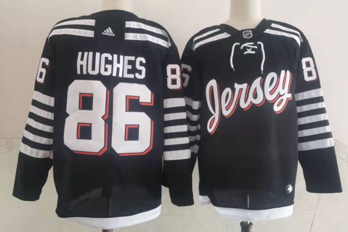 NHL hockey suit New Jersey Devils stripe-恶魔队第三版