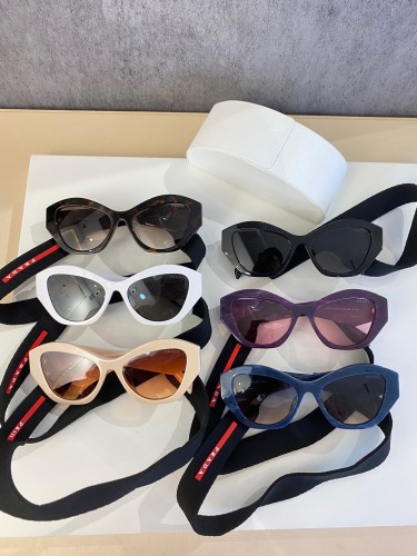 Polygonal frame band sunglasses-多边形框带子墨镜
