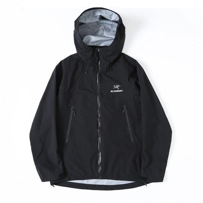 1:1 quality version Waterproof hooded embroidered stormcoat-防水连帽刺绣冲锋衣