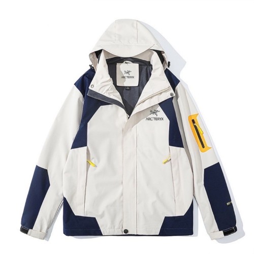 Waterproof colorblock jacket 4 colors-防水拼色冲锋衣