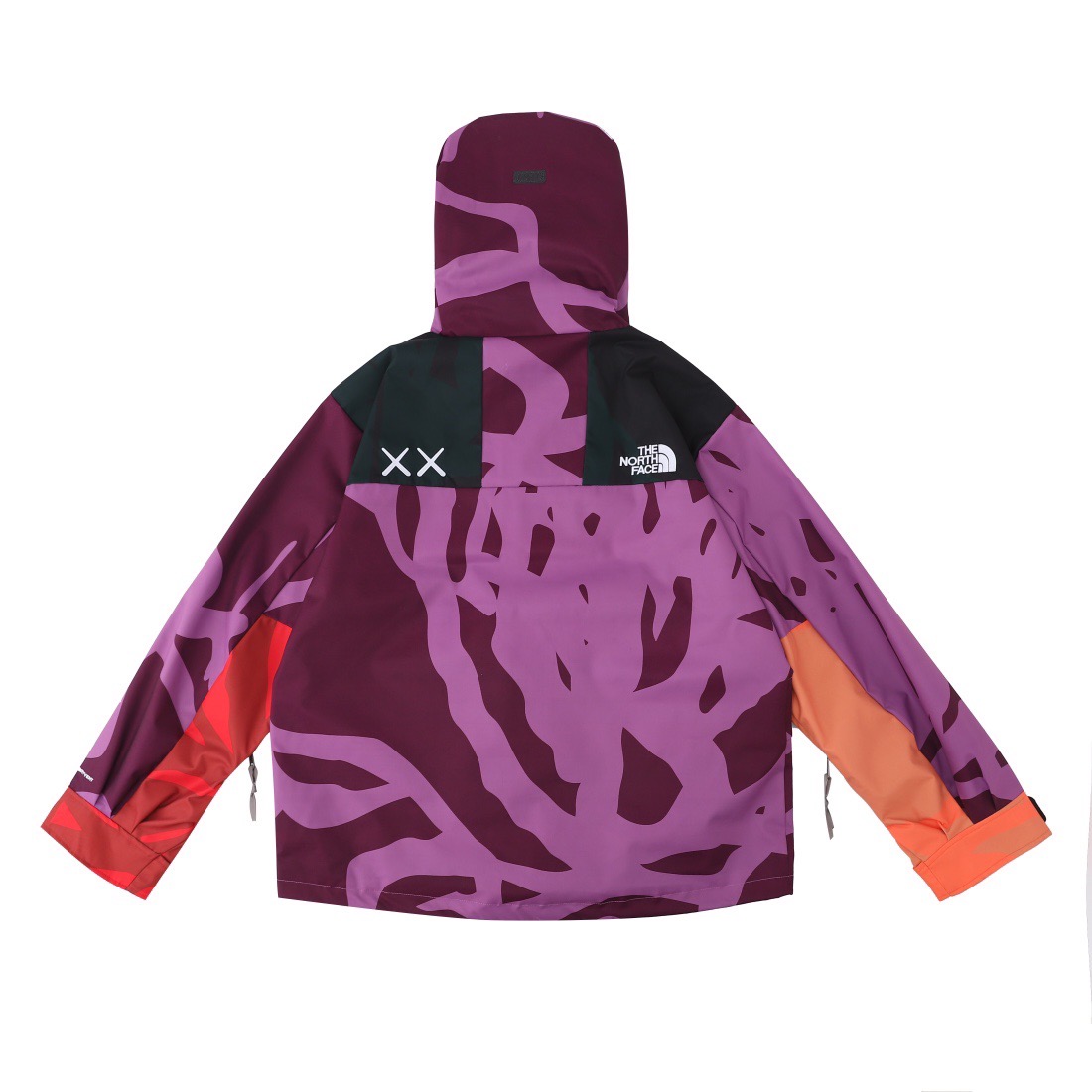 US$ 169.00 - Tnf Kaws color matching waterproofjacket 3 colors-XX刺绣冲锋衣 ...