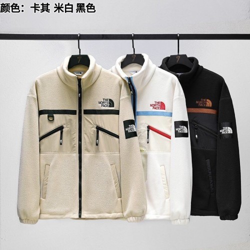 Paneled fleece jacket-拼接风格摇粒绒夹克