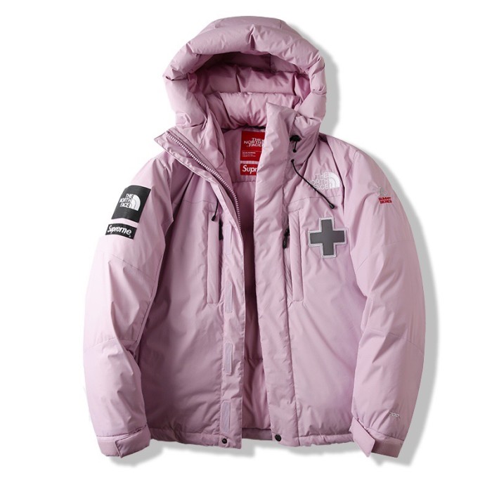 1:1 quality SS22 3M reflective cross logo down jacket 4 colors