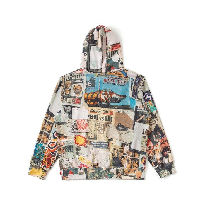 Stitching photo hoodie