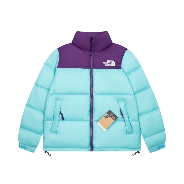 Matching color down jacket