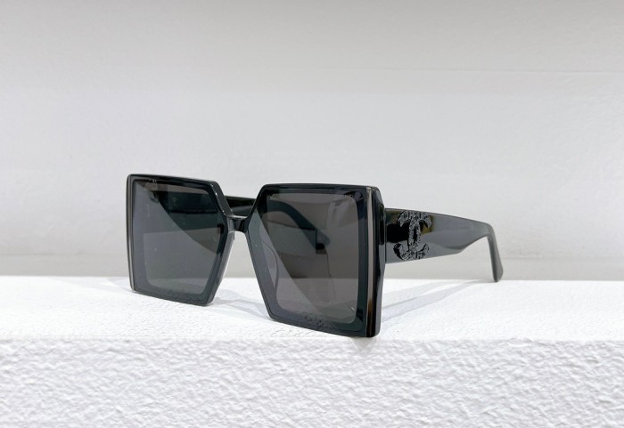 1:1 quality version  Side double C square frame sunglasses 6 colors