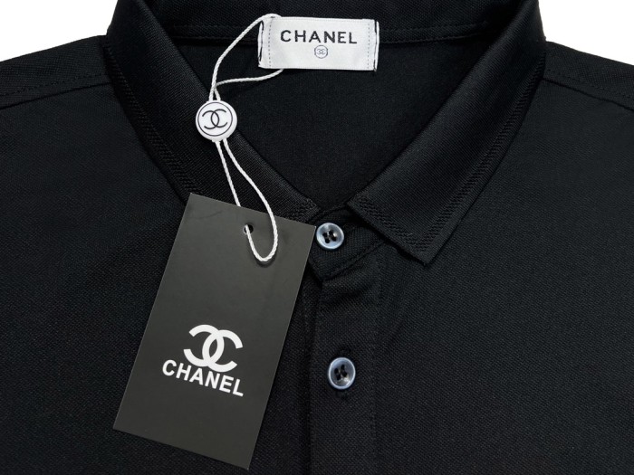 1:1 quality version Double C embroidered small label polo shirt 2 colors