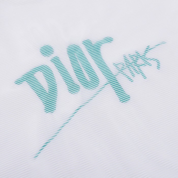 1:1 quality version  Double layer mesh letter printed short sleeves