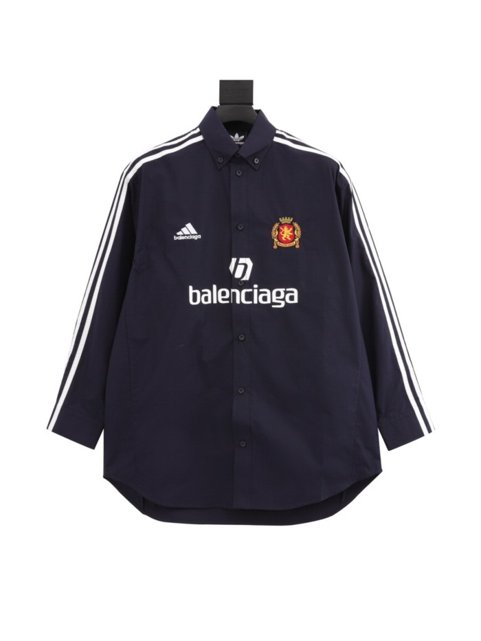 1:1 quality version Manchester United Embroidery Loose Long Sleeve Shirt