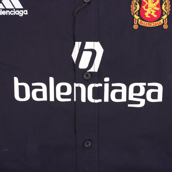 1:1 quality version Manchester United Embroidery Loose Long Sleeve Shirt