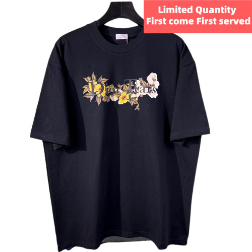 [Opening flash sale] 1:1 quality version Little yellow flower letter secret tee 2 colors
