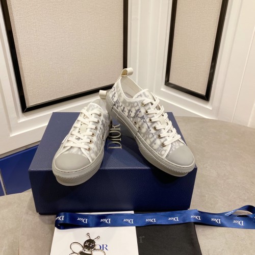 1：1 quality version Printed Low Top Canvas Shoes