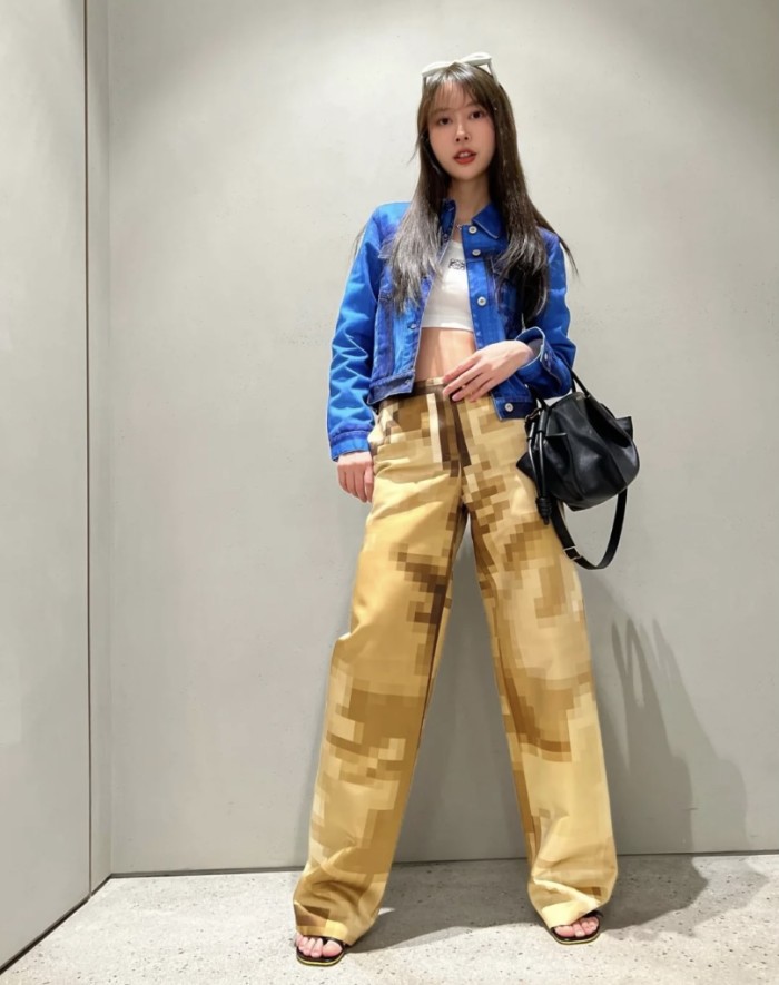 1:1 quality version Silk Pixel Pants