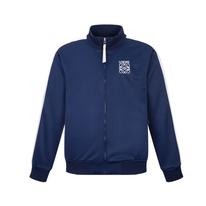 1:1 quality version Badge Embroidered Zipper Sweatshirt