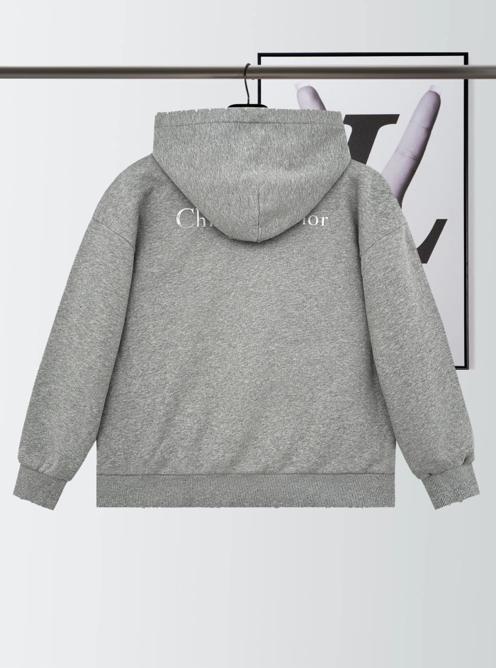 [buy more save more]1:1 quality version Worn and Aged Hooded Sweatshirt Hoodie 2 Colors