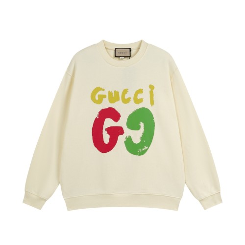 Red and Green Color Block Letter Crew Neck Sweatshirt 2 colors