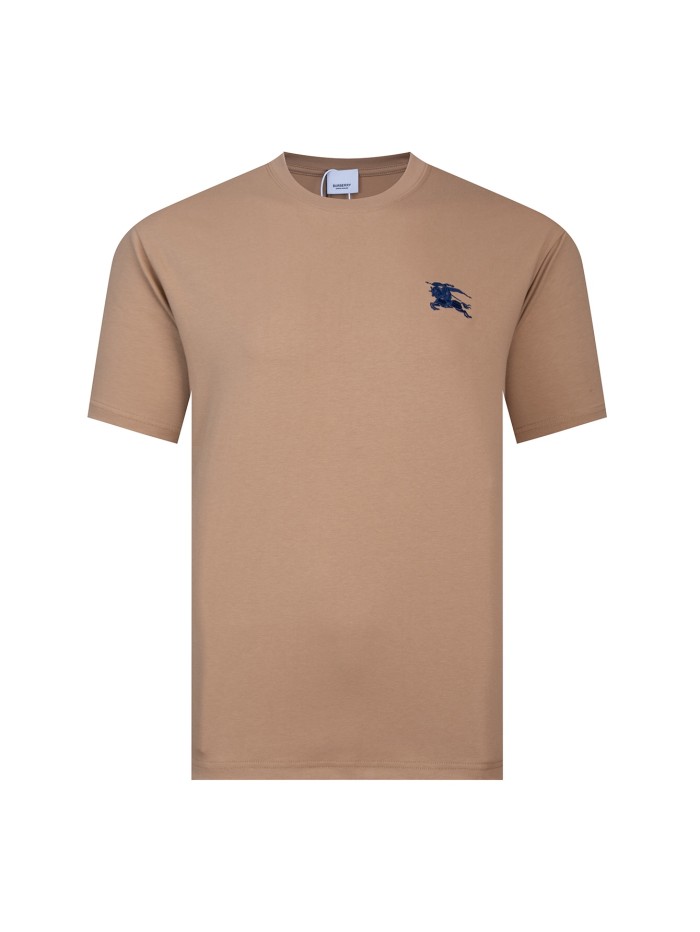 War Horse Small Label Embroidered Crew Neck Short Sleeve Tee 3 colors