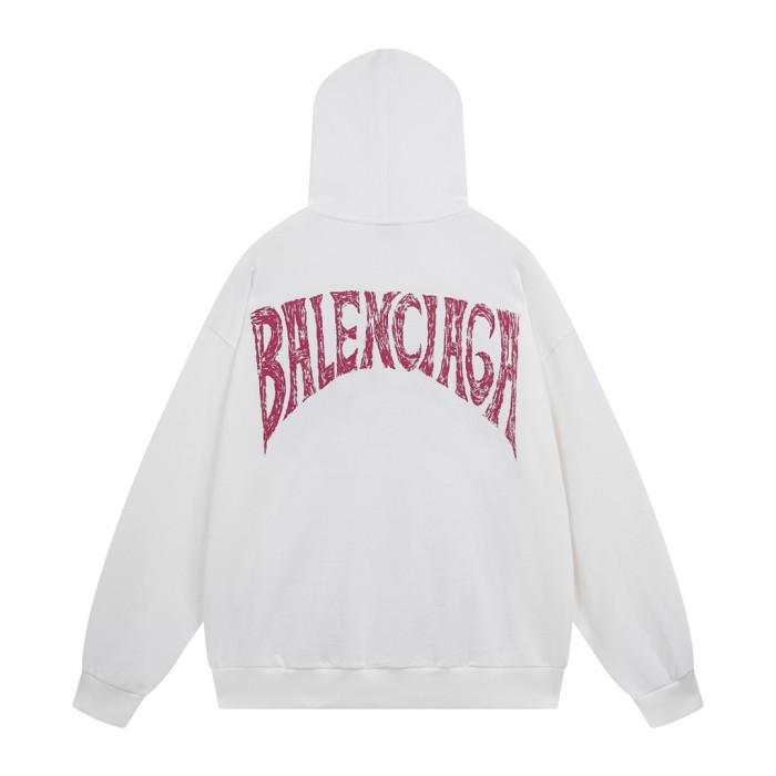 Big Letter Graffiti on the Back Hoodie 2 colors