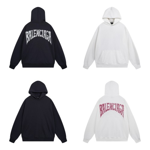 Big Letter Graffiti on the Back Hoodie 2 colors
