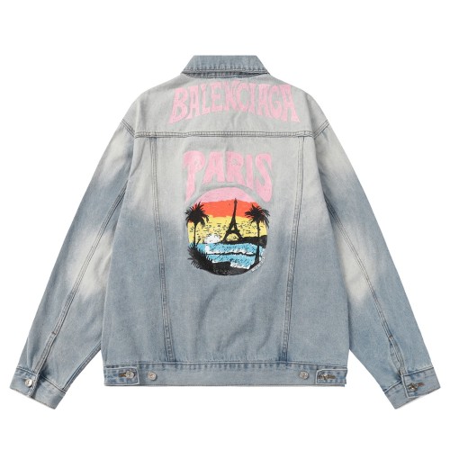 Titan Palm Tree Denim Jacket