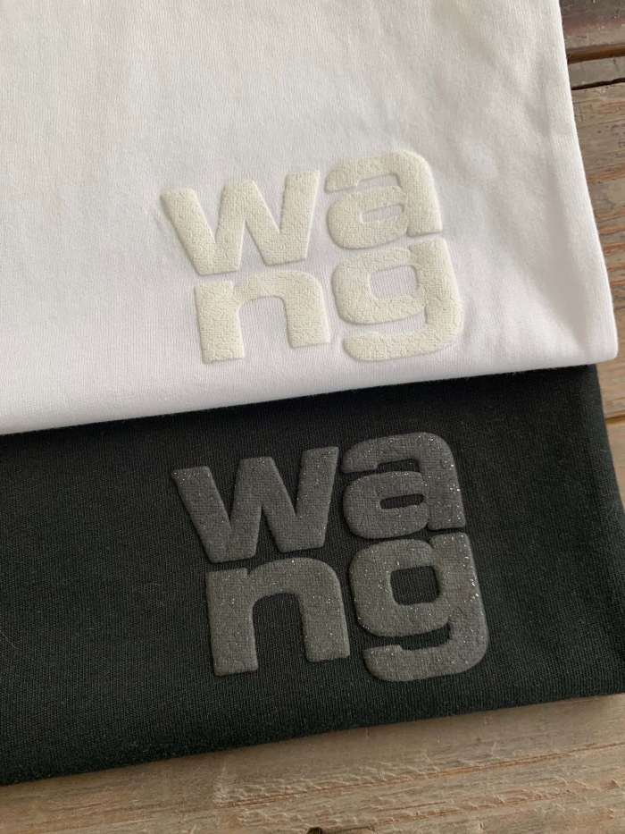 Foam Logo Printed Waist T-Shirt 2 colors