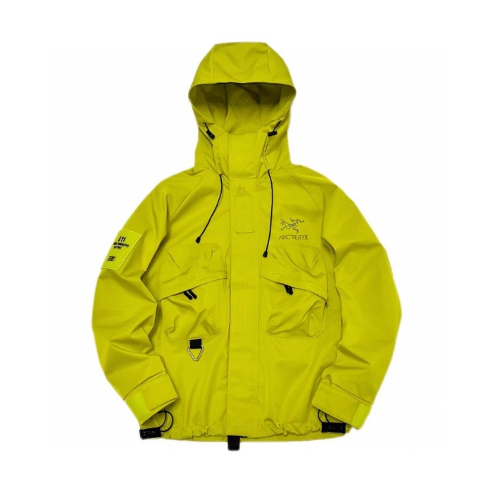 Outdoor waterproof wind shell lapel casual jacket 3 colors