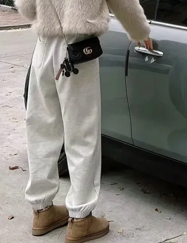 1:1 quality version Signature Embroidered Sweatshirt Pants